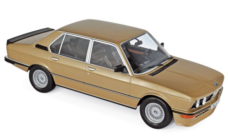 BMW M 535i - 1980 - goldmetallic - Norev 1:18