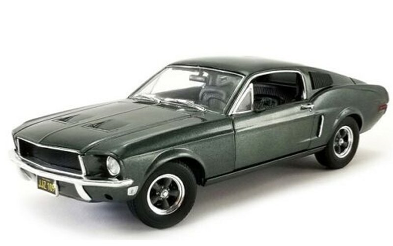 FORD Mustang GT - Fastback - 1968 - highland green - Greenlight 1:18