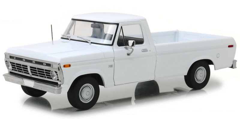 FORD F-100 Pick up - 1973 - white - Greenlight 1:18