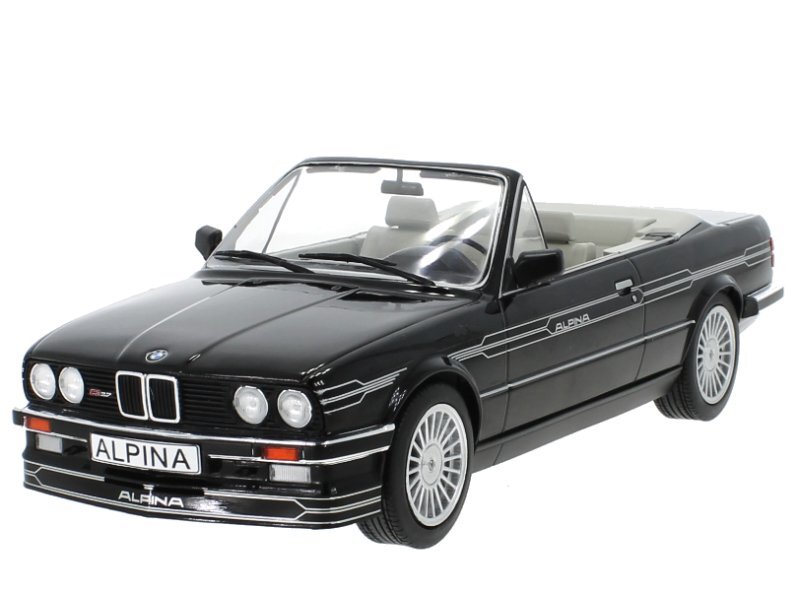 BMW 3er Cabrio - Alpina C2 2.7 - 1986 - black - MCG 1:18