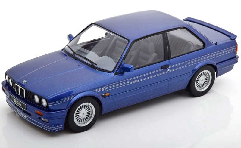 BMW Alpina B6 3.5 - 1988 - bluemetallic - KK 1:18