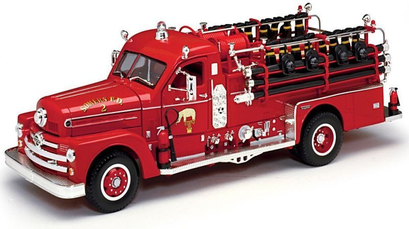 SEAGRAVE Model 750 - 1958 - Firetruck - YATMING 1:24