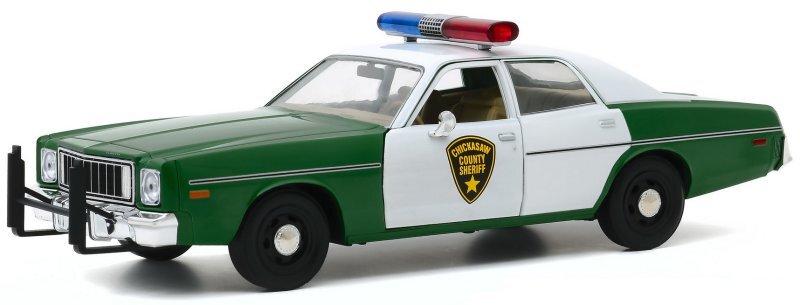 PLYMOUTH Fury - 1975 - Chickasaw County Sheriff - Greenlight 1:24