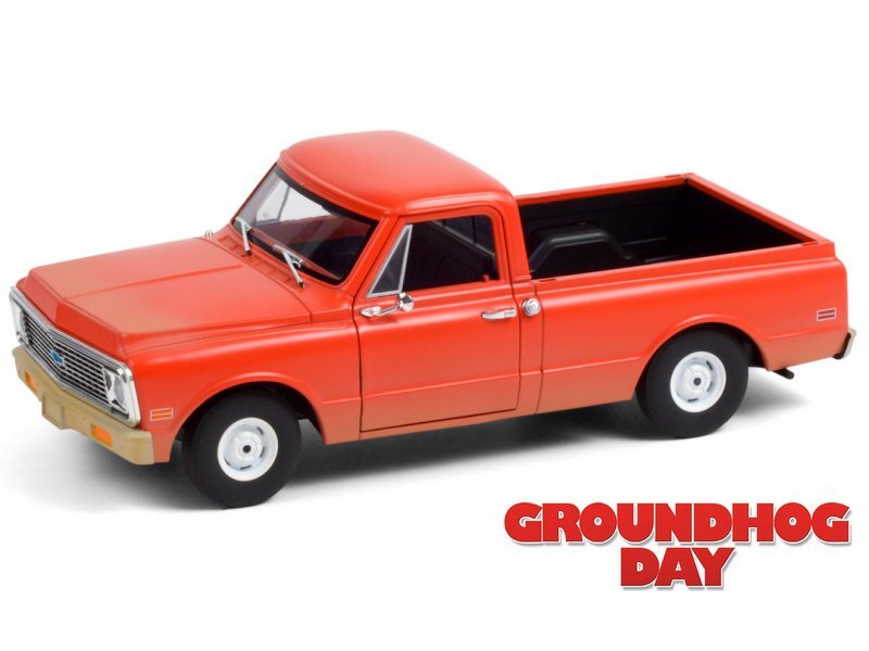 CHEVROLET C-10 Pick up - 1971 - Groundhog Day - old & dirty - Greenlight 1:24