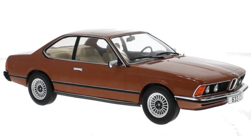 BMW 6-series (E24) - 633 CSI - 1976 - brownmetallic - MCG 1:18
