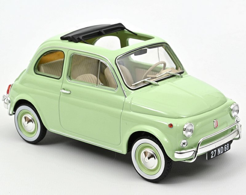 FIAT 500 L - 1968 - lightgreen - Norev 1:18