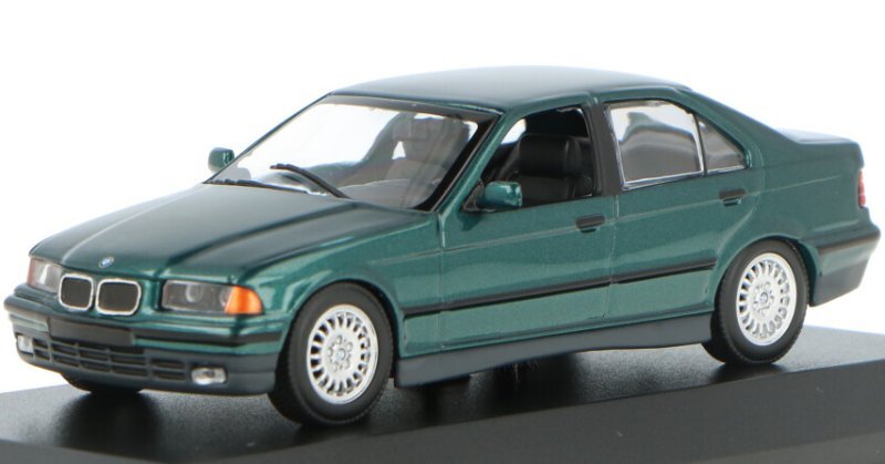 BMW 3er Series - E36 - 1991 - greenmetallic - Maxichamps 1:43