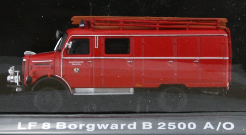 BORGWARD LF 8 / B 2500 A/O - Firetruck - Atlas 1:72