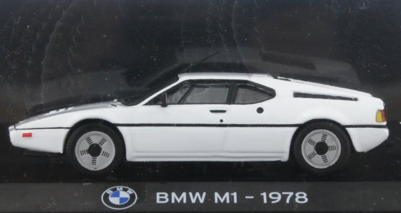 BMW M1 - 1978 - white - Atlas 1:43