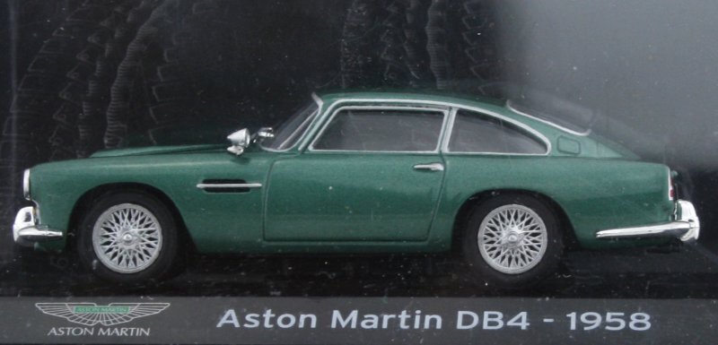 ASTON MARTIN DB4 - 1958 - greenmetallic - Atlas 1:43