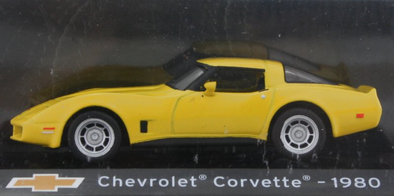 CHEVROLET Corvette - 1980 - yellow - Atlas 1:43