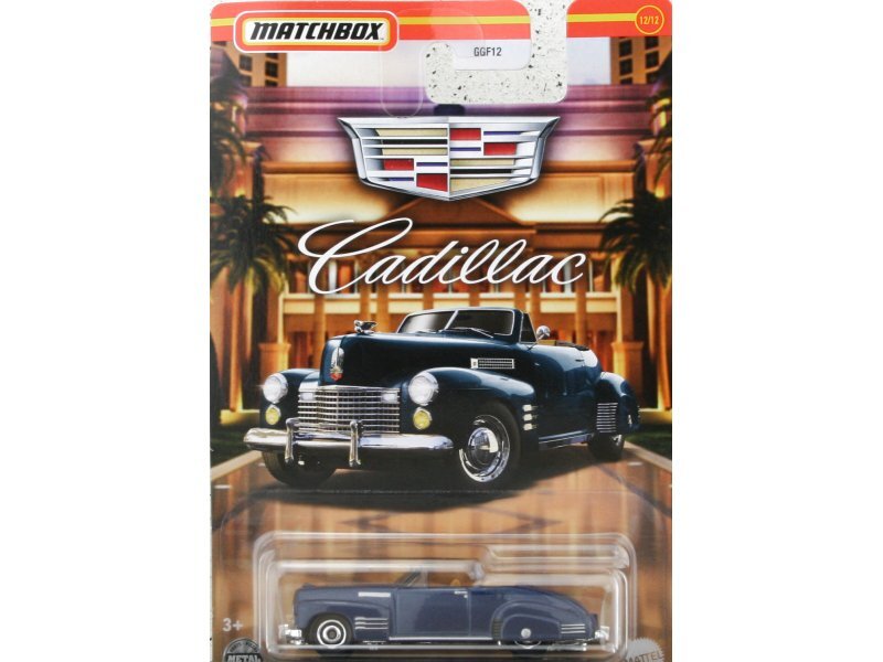 CADILLAC Series 62 Convertible Coupe - 1941 - bluemetallic - Matchbox 1:64