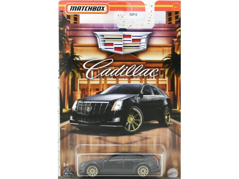 CADILLAC CTS Wagon - black - Matchbox 1:64