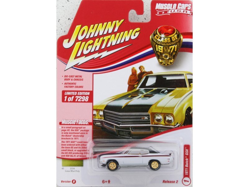 BUICK GSX - 1971 - Chase Car - Johnny Lightning 1:64