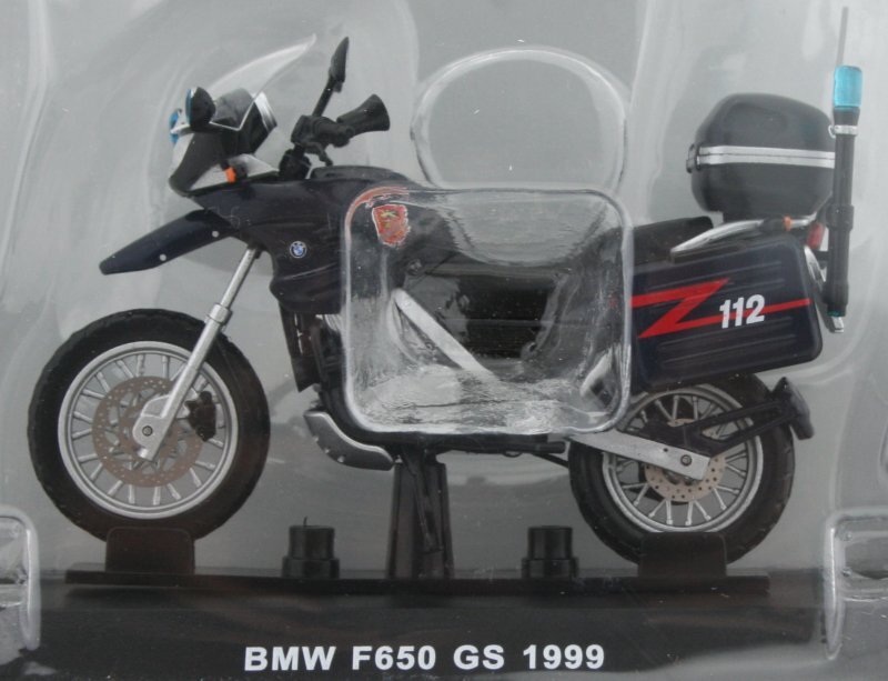 BMW F650 GS - 1999 - Carabinieri - Atlas 1:24