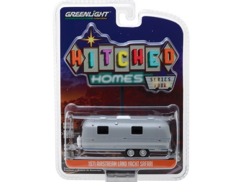 AIRSTREAM Land Yacht Safari - 1971 - silver - Greenlight 1:64