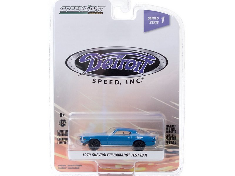 CHEVROLET Camaro - Test Car - 1970 - bluemetallic - Greenlight 1:64