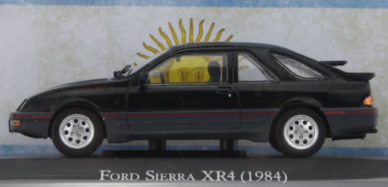 FORD Sierra XR4 - 1984 - black - Atlas 1:43