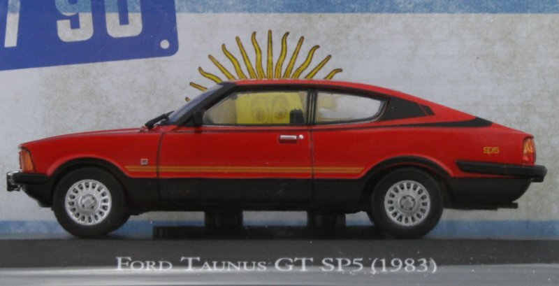 FORD Taunus GT SP5 - 1983 - red - Atlas 1:43