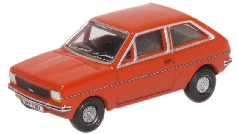 FORD Fiesta Mk I - Terracotta - Oxford 1:76