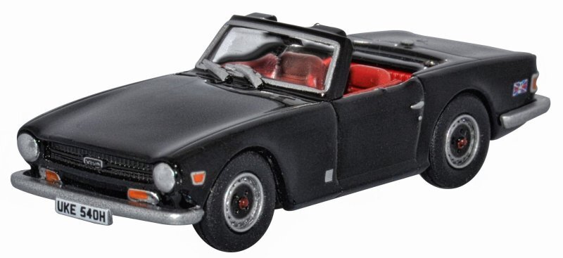 TRIUMPH TR 6 - black - Oxford 1:76