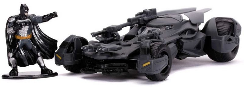 BATMOBIL + Batman Figur - Justice League - JADA 1:32