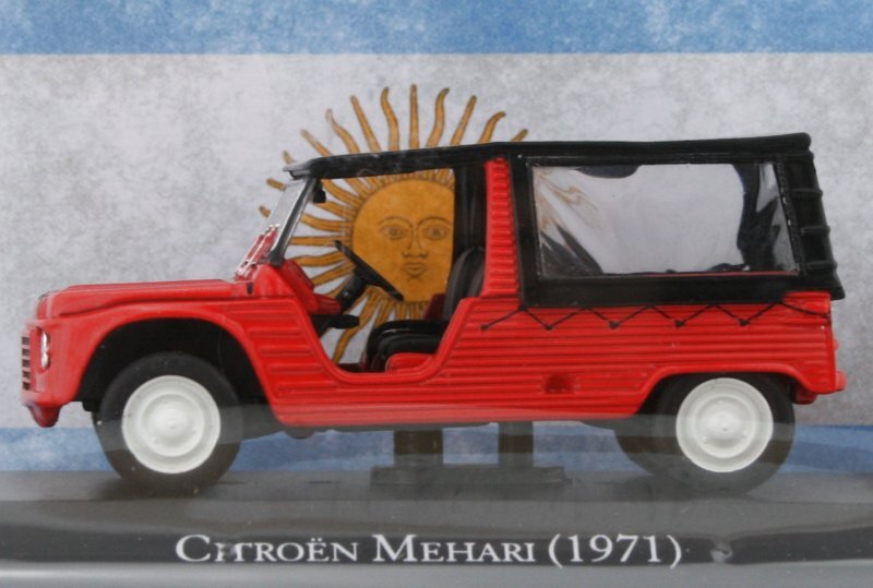 CITROEN Mehari - 1971 - red - Atlas 1:43