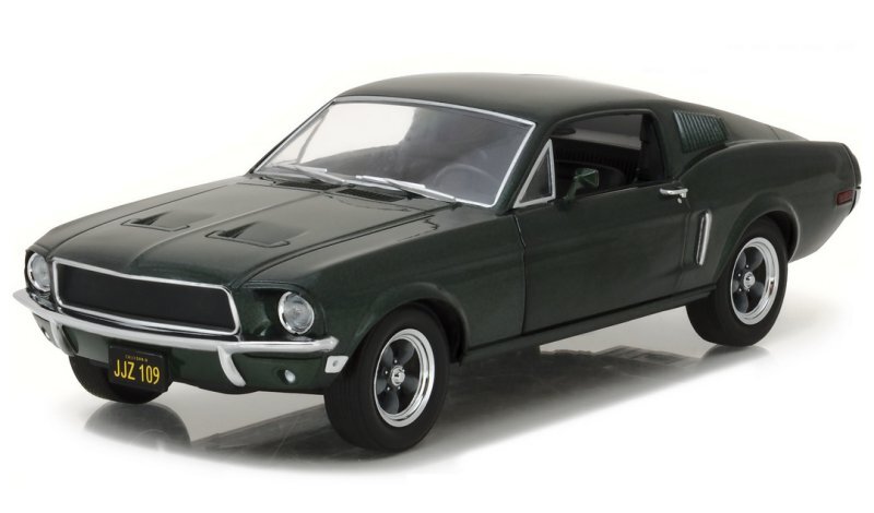 FORD Mustang GT - 1968 - highland green - Greenlight 1:24
