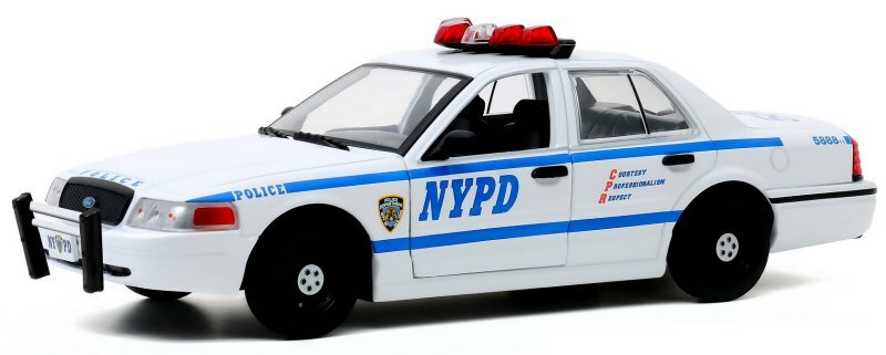 FORD Crown Victoria Police Interceptor - 2011 - NYPD - Greenlight 1:24