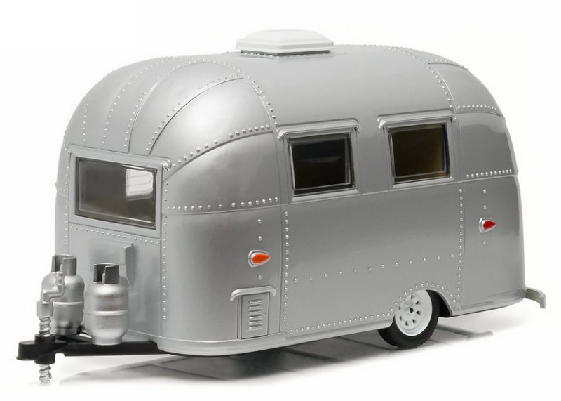 AIRSTREAM 16` Bambi - Camper / Wohnwagen - silver - Greenlight 1:24