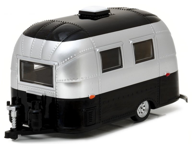 AIRSTREAM 16` Bambi - silver / black - Greenlight 1:24