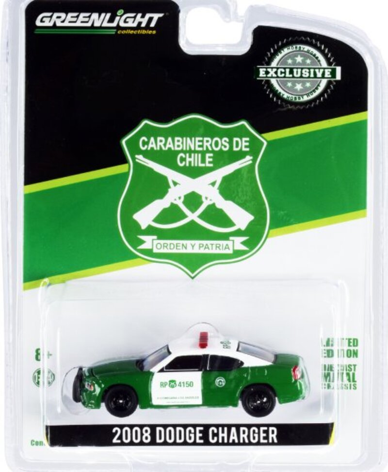 DODGE Charger - 2008 - Carabinieros de Chile - Greenlight 1:64