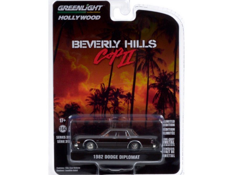 DODGE Diplomat - 1982 - Beverly Hills Cop II - Greenlight 1:64