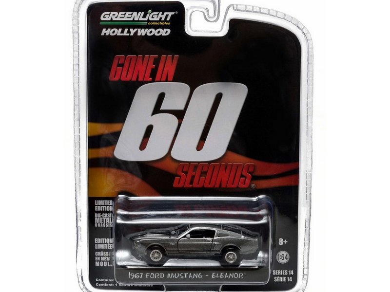 FORD Mustang - Gone in 60 Seconds - 1967 - Eleanor - Greenlight 1:64