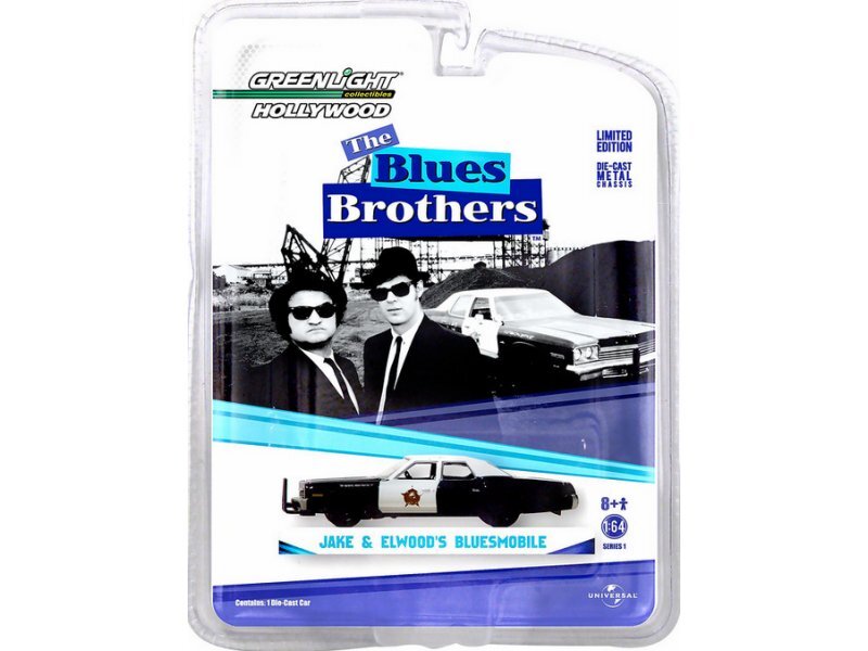 DODGE Monaco - Jake & Elwood`s Bluesmobile - Blues Brothers - Greenlight 1:64