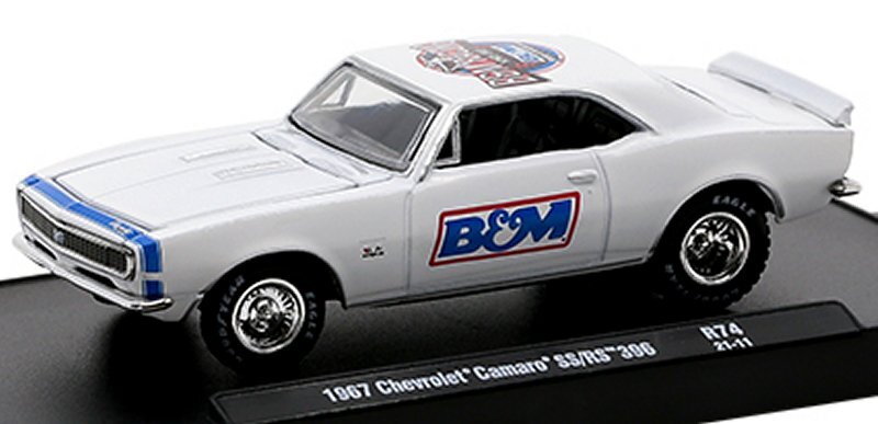 CHEVROLET Camaro SS / RS 396 - 1967 - B&M Racing - M2 Machines 1:64