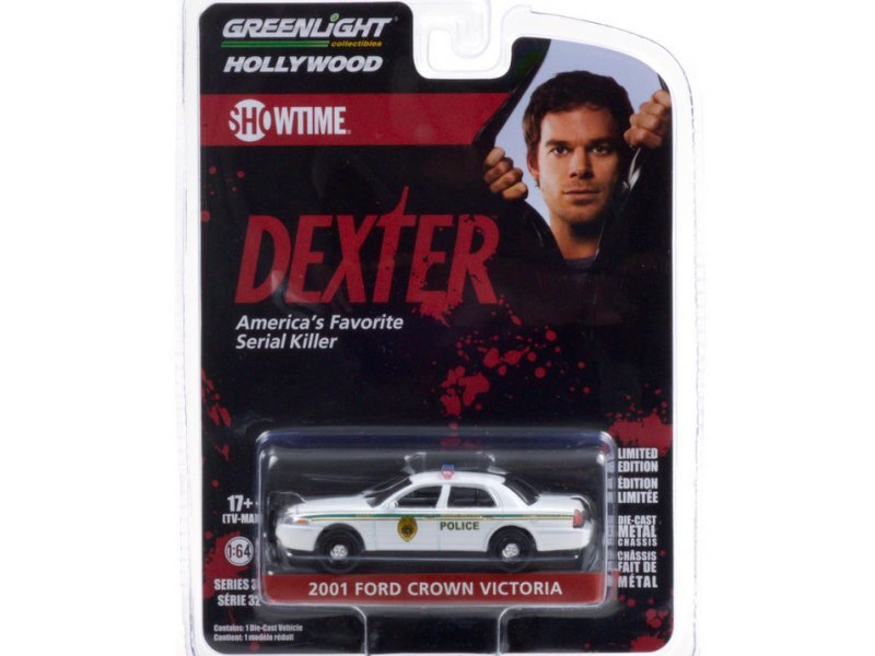 FORD Crown Victoria - 2001 - Showtime Dexter - Greenlight 1:64