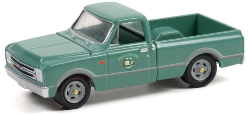 CHEVROLET C10 - Holley Speed Shop - 1967 - green - Greenlight 1:64