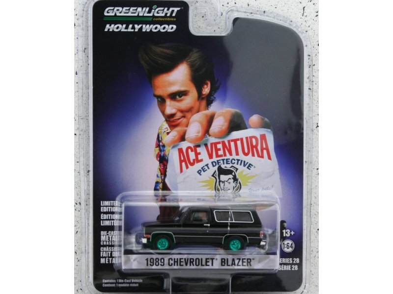 CHEVROLET Blazer - PET Detective - 1989 - Chase Car - Greenlight 1:64