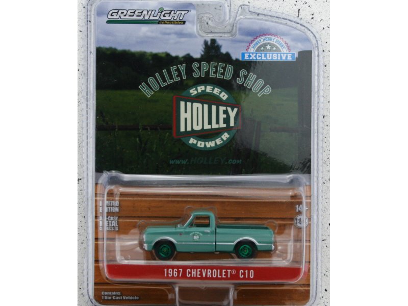 CHEVROLET C10 - Holley Speed Shop - 1967 - Chase Car - Greenlight 1:64