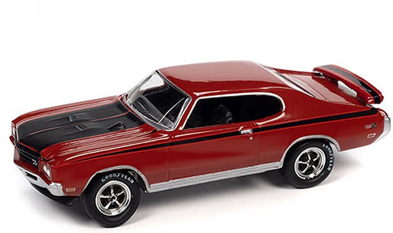 BUICK GSX - 1971 - Fire Red - Johnny Lightning 1:64