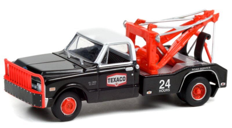 CHEVROLET C-30 Dually Wrecker - 1970 - TEXACO - Greenlight 1:64