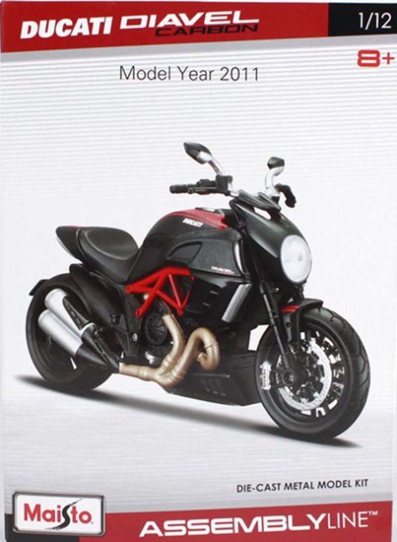 DUCATI Diavel Carbon - red / black - 2011 - Maisto 1:12