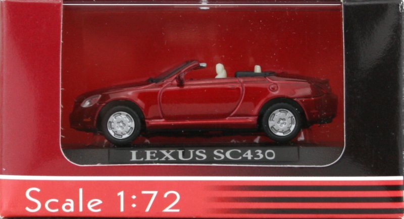 LEXUS SC 430 - redmetallic - Yatming 1:72