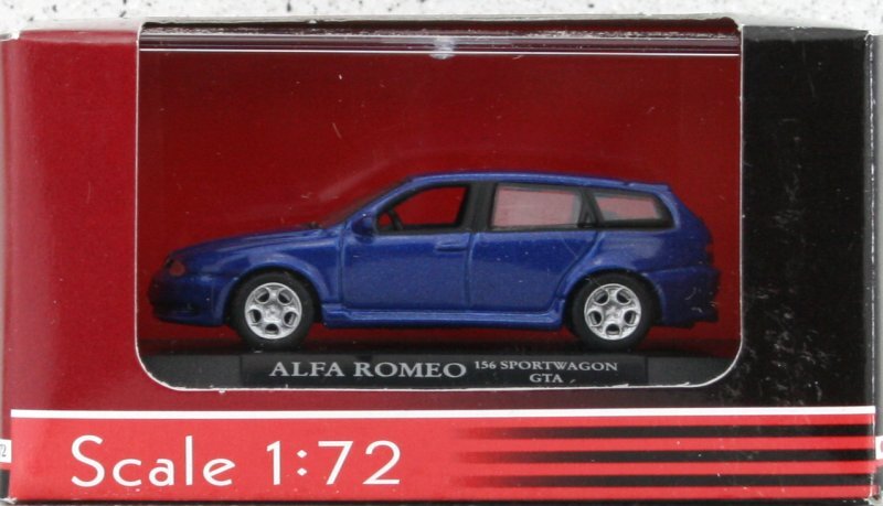 ALFA ROMEO 156 Sportwagon GTA - bluemetallic - Yatming 1:72