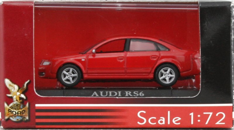 AUDI RS 6 - red - Yatming 1:72