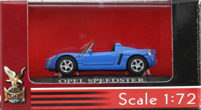 OPEL Speedster - blue - Yatming 1:72