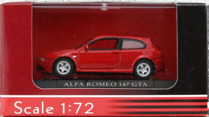 ALFA ROMEO 147 GTA - red - Yatming 1:72