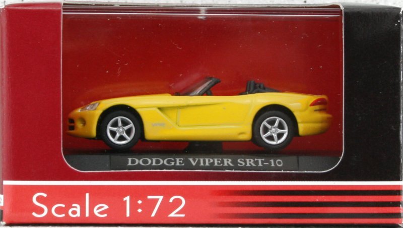 DODGE Viper SRT-10 - yellow - Yatming 1:72