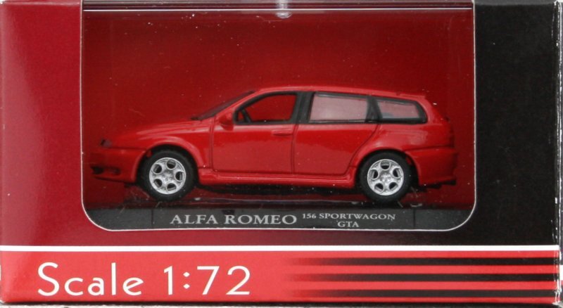 ALFA ROMEO 156 Sportwagon GTA - red - Yatming 1:72
